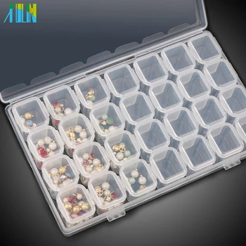 28 Lots Clear Plastic Empty Nail Storage Box Rhinestone Jewelry Beads Display Storage Box Case Nail Art Organizer Tool
28 Lots Clear Plastic Empty Nail Storage Box Rhinestone Jewelry Beads Display Storage Box Case Nail Art Organizer Tool