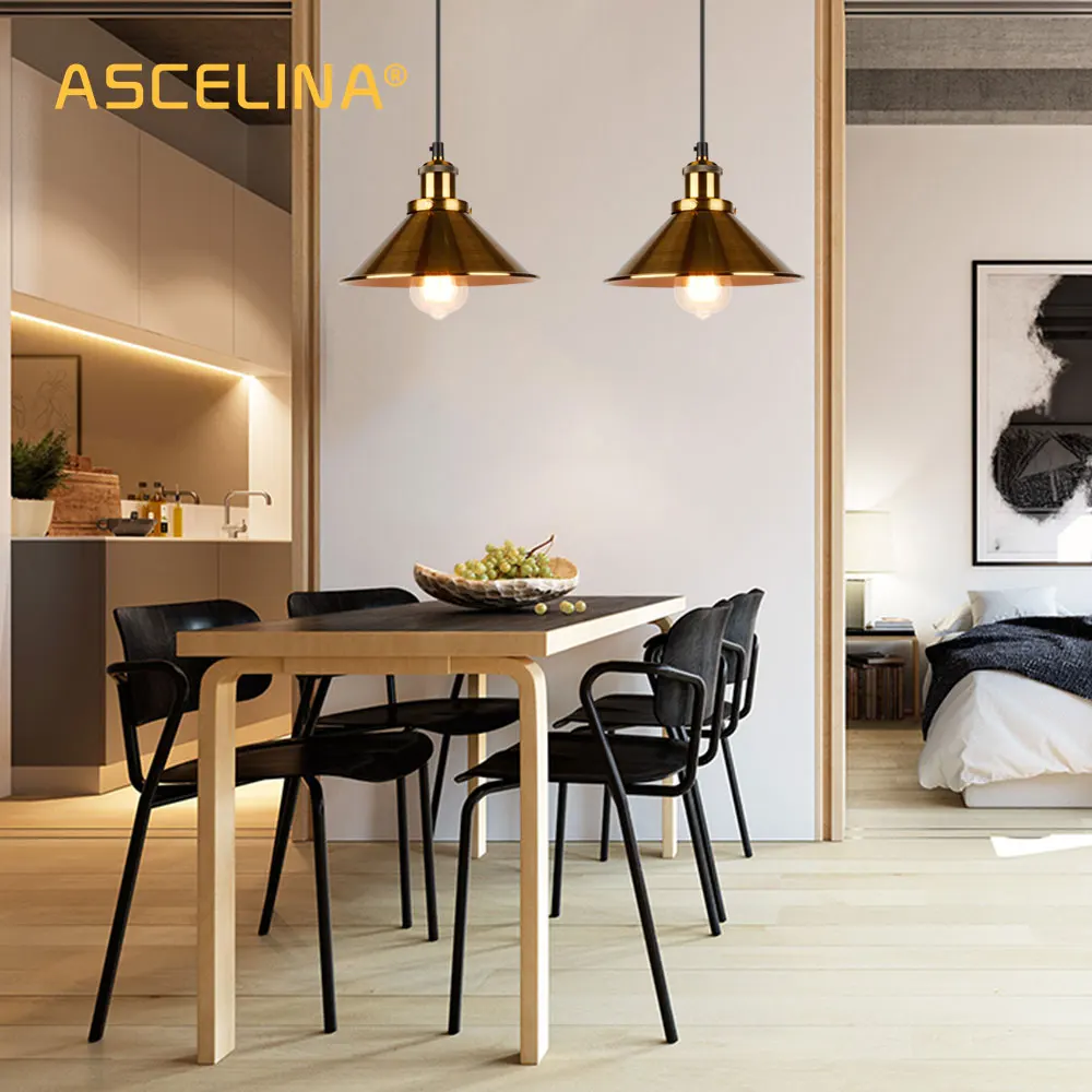Pendant Light industrial pendant lamp home light fixtures vintage Pendant Lamp Loft hanging Lamp Retro Hanging lights Golden
Pendant Light industrial pendant lamp home light fixtures vintage Pendant Lamp Loft hanging Lamp Retro Hanging lights Golden