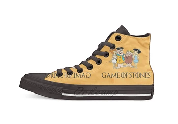 Game of Stones Design breathable Casual High Top lace-up Canvas shoes sneakers For Drop shipping
Game of Stones Design breathable Casual High Top lace-up Canvas shoes sneakers For Drop shipping