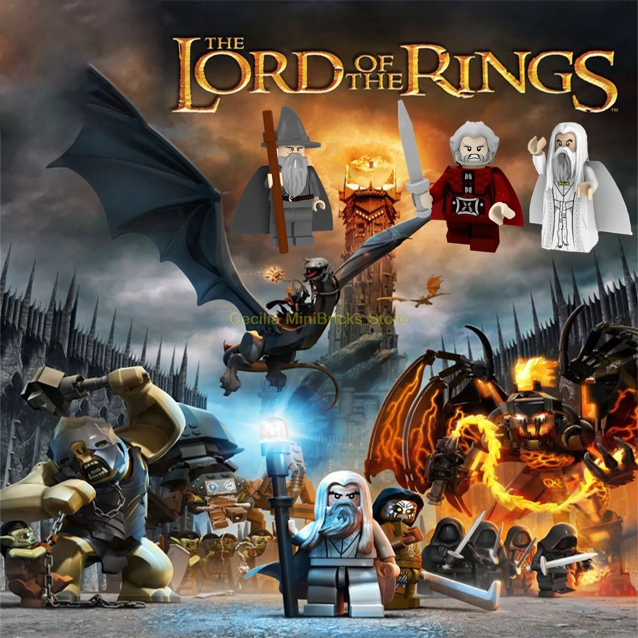 Legoing Hobbit The Battle of the Five Armies Gandalf Bilbo Smaug Building Blocks Compatible With Legoings Toys For Children
Legoing Hobbit The Battle of the Five Armies Gandalf Bilbo Smaug Building Blocks Compatible With Legoings Toys For Children