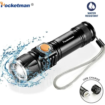 Portable LED Flashlight 5000LM Powerful LED Torch USB Inside Battery Flashlight Zoomable Torch Rechargeable Linterna Mini Torch
Portable LED Flashlight 5000LM Powerful LED Torch USB Inside Battery Flashlight Zoomable Torch Rechargeable Linterna Mini Torch