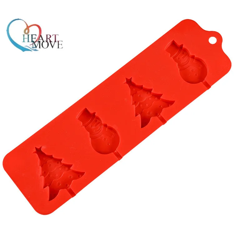 1pcs Snowman Silicone Mold Christmas Tree Shape Lollipop Sugar Chocolate Tools 1995
1pcs Snowman Silicone Mold Christmas Tree Shape Lollipop Sugar Chocolate Tools 1995
