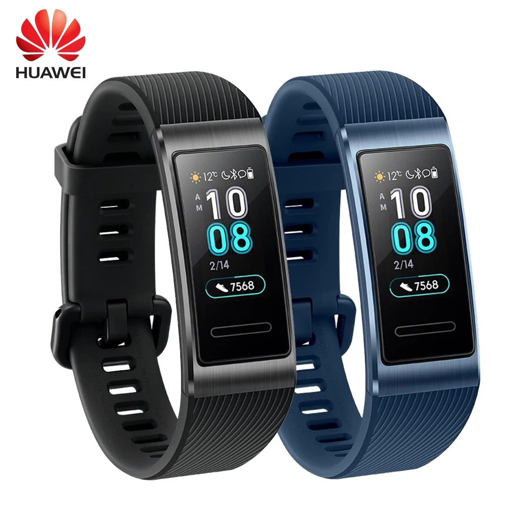 Original Huawei Band 3 Pro Smartband GPS Metal Frame Amoled Full Color Display Touchscreen Swim Stroke Heart Rate Sensor Sleep
Original Huawei Band 3 Pro Smartband GPS Metal Frame Amoled Full Color Display Touchscreen Swim Stroke Heart Rate Sensor Sleep