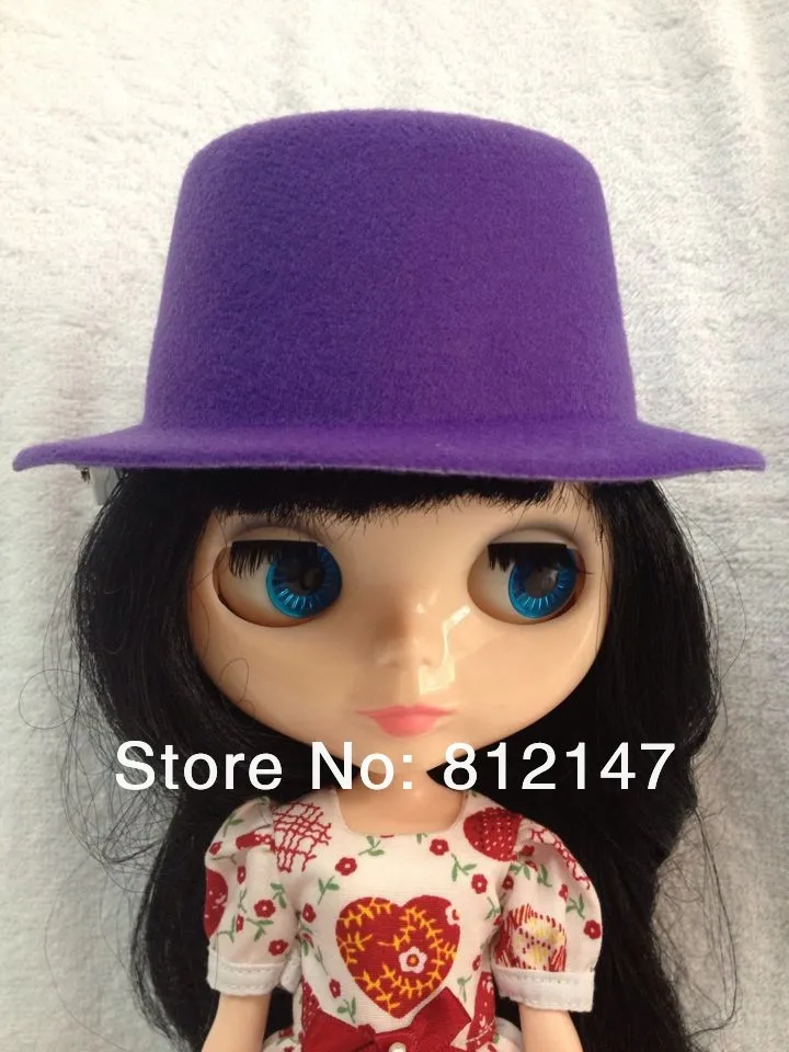 Кукольная шапка Blyth фиолетовая|blythe doll hat|doll hatblythe hat |