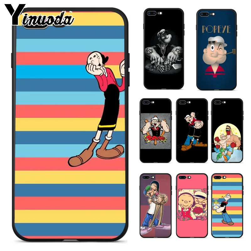 Yinuoda Popeye the Sailor Newest Super Cute Phone Case for iPhone 8 7 6 6S Plus 5 5S SE XR X XS MAX Coque Shell
Yinuoda Popeye the Sailor Newest Super Cute Phone Case for iPhone 8 7 6 6S Plus 5 5S SE XR X XS MAX Coque Shell