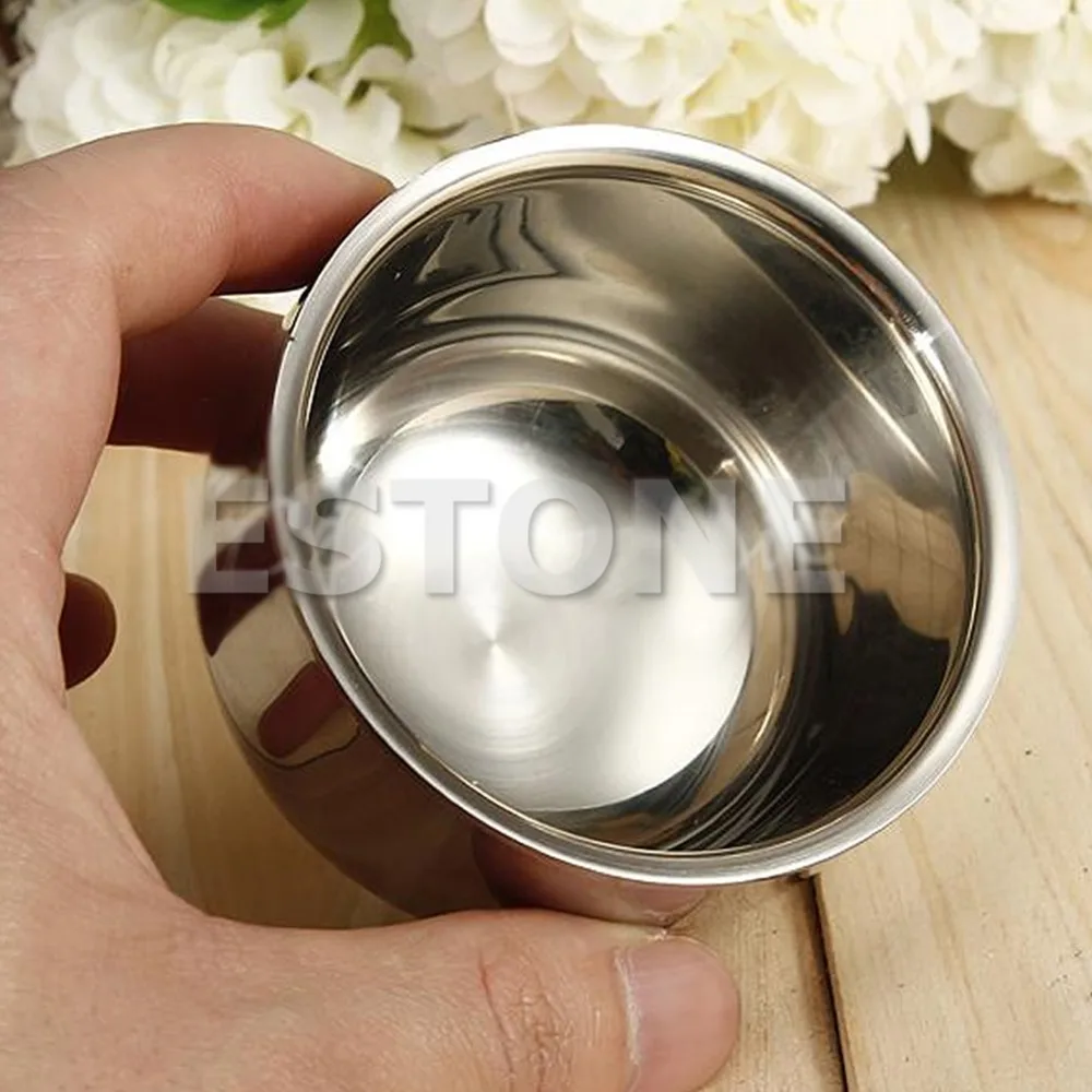 Shaving brush 7.2cm Stainless Steel Metal Men's Shaving Mug Bowl Cup For Shave Brush
Shaving brush 7.2cm Stainless Steel Metal Men's Shaving Mug Bowl Cup For Shave Brush