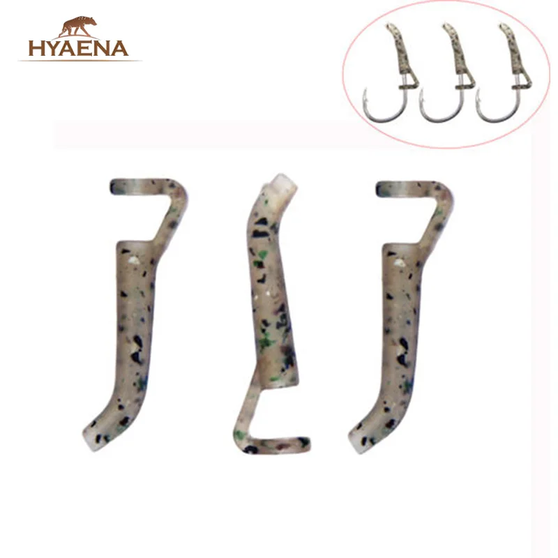 Hyaena 100pcs Camouflage Fishing Hook Accessories Carp Fishing Tool D-rig Line Aligner Hair Rigs Soft Rubber
Hyaena 100pcs Camouflage Fishing Hook Accessories Carp Fishing Tool D-rig Line Aligner Hair Rigs Soft Rubber