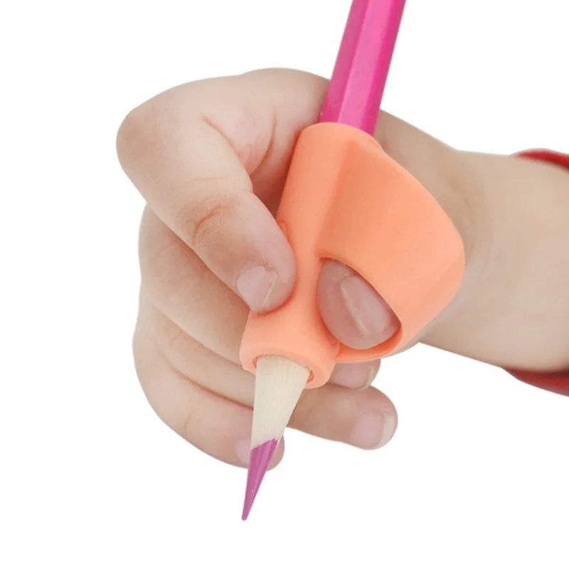 3pcs Children Silicone Pencil Holder Pen Writing Aid Grip Posture Correction Tool School Stationery Pen Writing Control for Kids
3pcs Children Silicone Pencil Holder Pen Writing Aid Grip Posture Correction Tool School Stationery Pen Writing Control for Kids