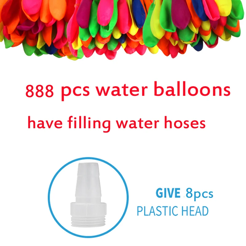 120 x Neon Water Bombs Outdoor Activity Fun Kids Summer Garden Water Fun Game