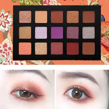 Novo Peacock Colorful Eye Shadow Palette 15color Beginner Smoky Makeup Earth Color Long Lasting Eye Shadow Powder Makeup Palette
Novo Peacock Colorful Eye Shadow Palette 15color Beginner Smoky Makeup Earth Color Long Lasting Eye Shadow Powder Makeup Palette