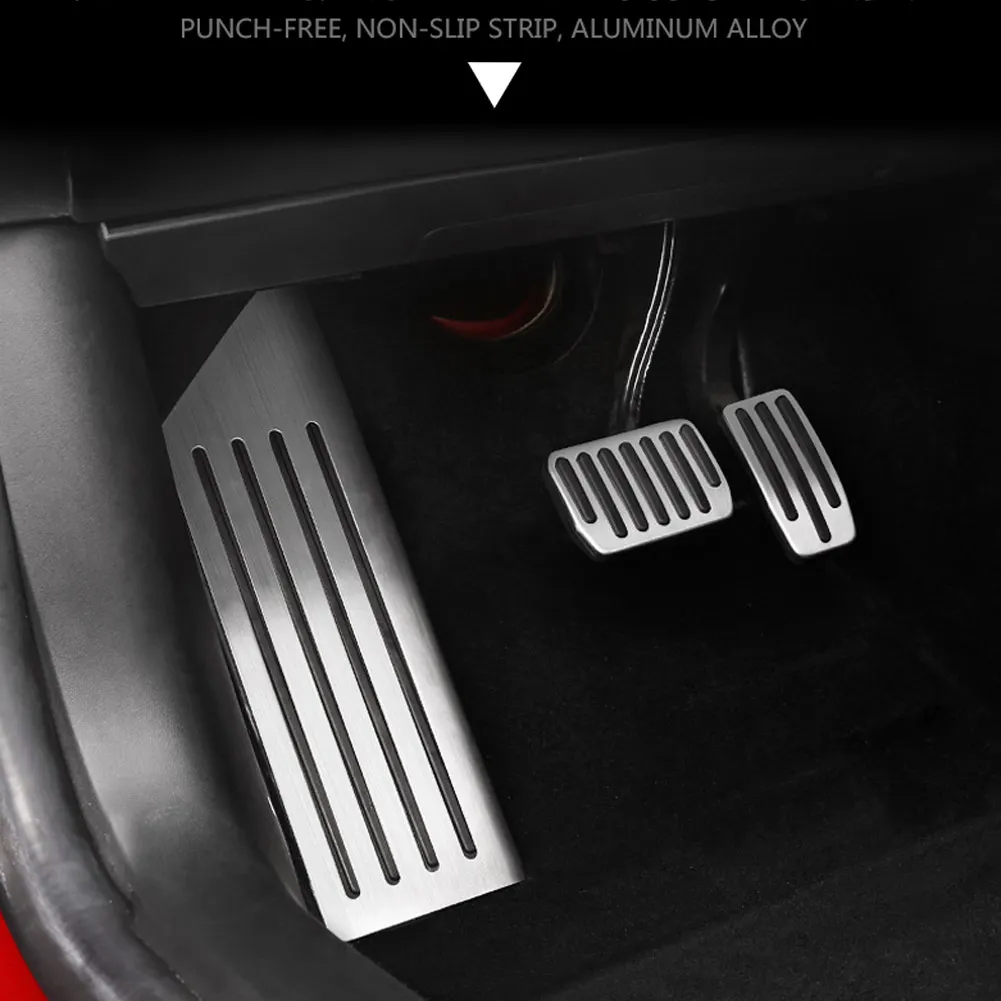 Aluminum alloy car foot Gas/petrol/oil Brake Rest Pedal for Tesla Model 3 Accelerator Brake Rest Pedal car Styling frame cover
Aluminum alloy car foot Gas/petrol/oil Brake Rest Pedal for Tesla Model 3 Accelerator Brake Rest Pedal car Styling frame cover