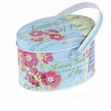 Top Selling! Candy Storage Box jewelry tin box Sundries Multi-use Case with Carrying Ring
Top Selling! Candy Storage Box jewelry tin box Sundries Multi-use Case with Carrying Ring