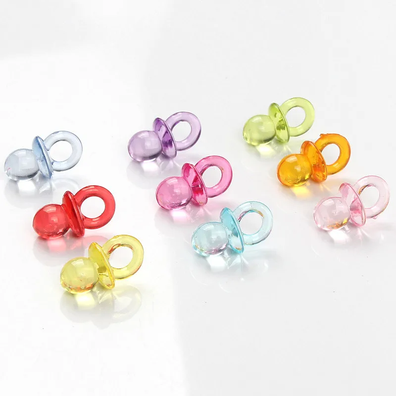 Mixed Color Transparent Mini Baby Nipple Plastic Acrylic Beads For Kids Toy Gifts Diy Jewelry making Accessories 20pcs 12x21mm
Mixed Color Transparent Mini Baby Nipple Plastic Acrylic Beads For Kids Toy Gifts Diy Jewelry making Accessories 20pcs 12x21mm
