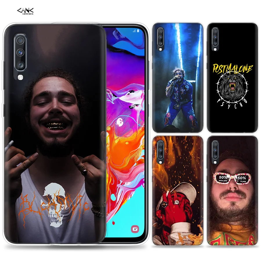 Bags Case for Samsung Galaxy Mobile Phone A50 A70 A30 A20 J4 J6 J8 A6 A8 M30 A7 Plus 2018 Note 8 9 Post Malone Unique Rapper Coq
Bags Case for Samsung Galaxy Mobile Phone A50 A70 A30 A20 J4 J6 J8 A6 A8 M30 A7 Plus 2018 Note 8 9 Post Malone Unique Rapper Coq