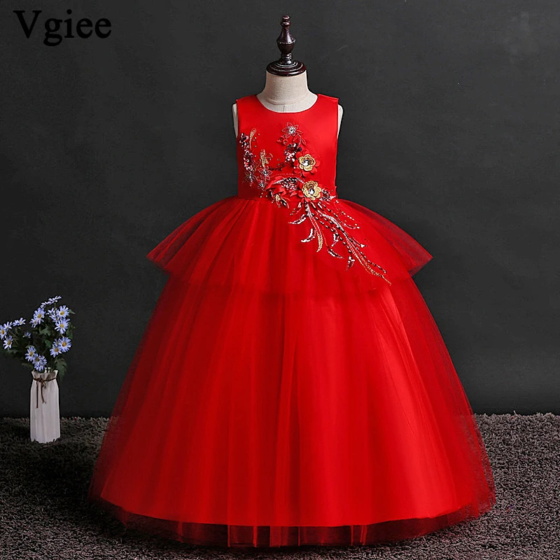 Vgiee Princess Dresses Party Christmas Dress For Girls 10 To 12 Years Children Clothes Sleeveless Cute CC044
Vgiee Princess Dresses Party Christmas Dress For Girls 10 To 12 Years Children Clothes Sleeveless Cute CC044
