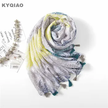 KYQIAO Ethnic head scarf for women autumn spring Spain style bohemian brand long feature print scarves neckerchief muffler 
KYQIAO Ethnic head scarf for women autumn spring Spain style bohemian brand long feature print scarves neckerchief muffler