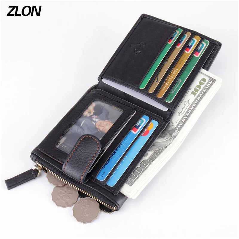 ZLON Business Men's Leather Casual Credit Card Case ID Cash Coin Packet Holder Hasp Wallet Organizer Wallet Trifold Purse Q343
ZLON Business Men's Leather Casual Credit Card Case ID Cash Coin Packet Holder Hasp Wallet Organizer Wallet Trifold Purse Q343
