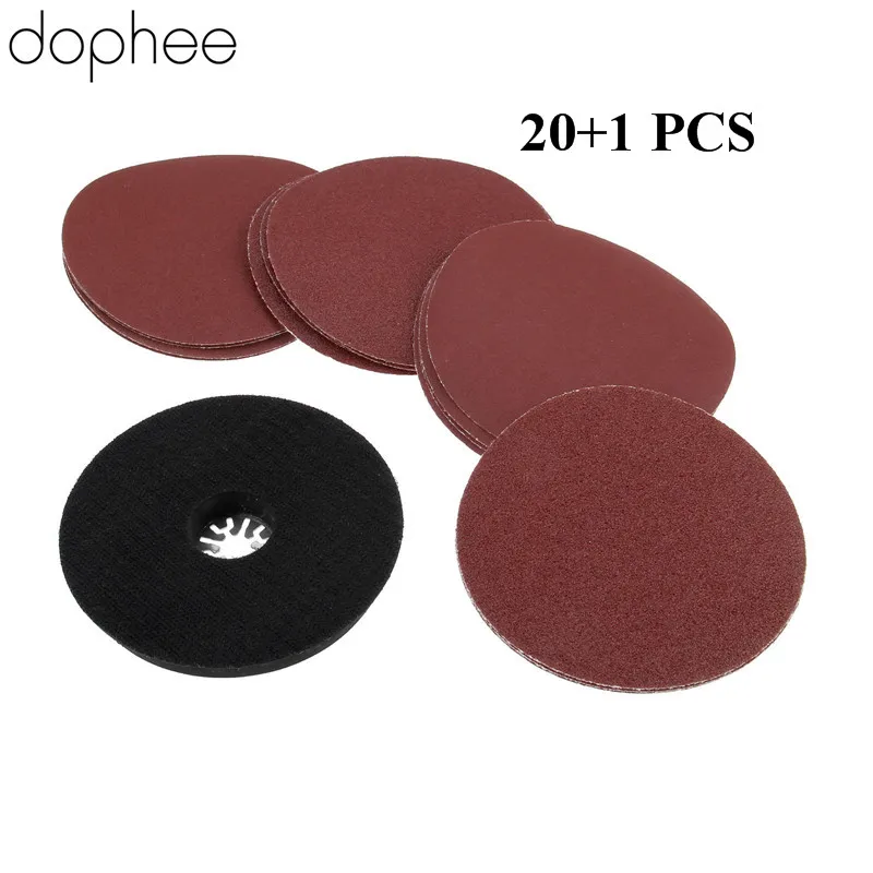 dophee Round Sanding Pad + 20pcs 115mm Sanding Paper for Multimaster Oscillating Tools as Fein TCH Dremel Renovator Power Tools
dophee Round Sanding Pad + 20pcs 115mm Sanding Paper for Multimaster Oscillating Tools as Fein TCH Dremel Renovator Power Tools