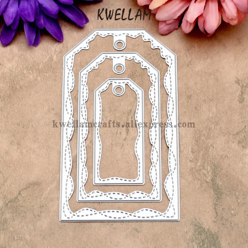Double Sewing Thread Tag Label Metal Die cutting Dies For DIY Scrapbooking Photo Album Embossing Folder KW8011238
Double Sewing Thread Tag Label Metal Die cutting Dies For DIY Scrapbooking Photo Album Embossing Folder KW8011238