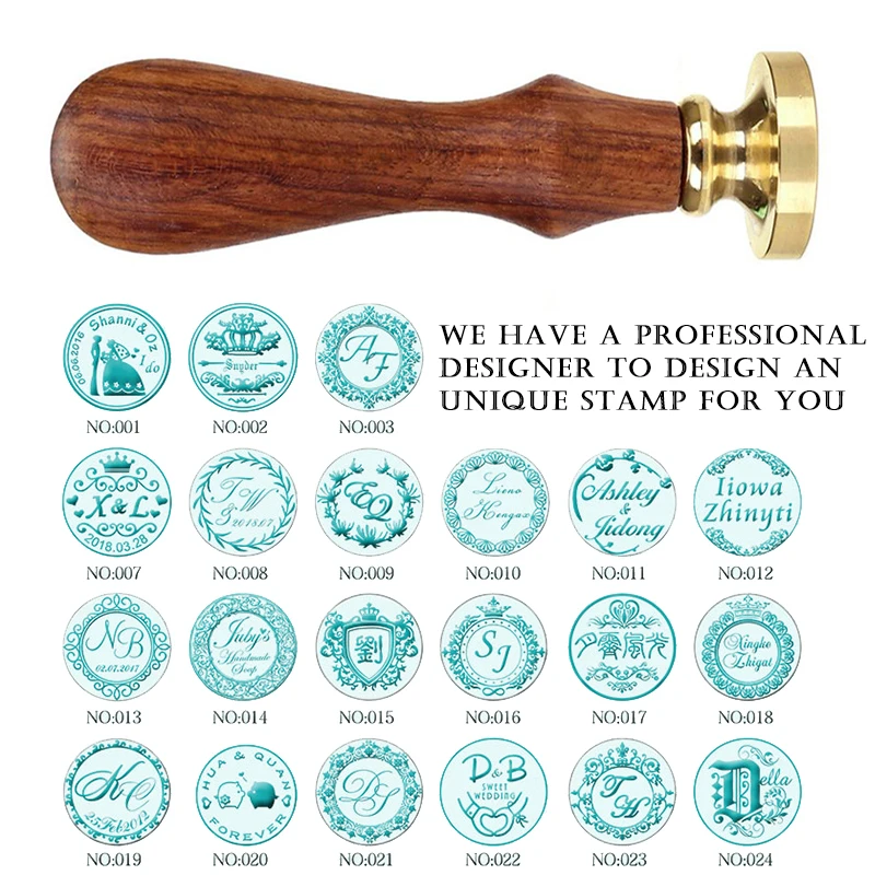DIY Ancient Seal Retro Stamp,Custom Name Wedding Wax Stamp Initial stamp wood handle,Personalized Stamp Wax Seal custom design
DIY Ancient Seal Retro Stamp,Custom Name Wedding Wax Stamp Initial stamp wood handle,Personalized Stamp Wax Seal custom design