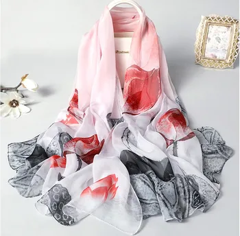 100% Silk Satin Long Scarf Pure silk shawl Women bandana Luxury Brand Female Scarf high Quality Print hijab scarves sunscreen
100% Silk Satin Long Scarf Pure silk shawl Women bandana Luxury Brand Female Scarf high Quality Print hijab scarves sunscreen