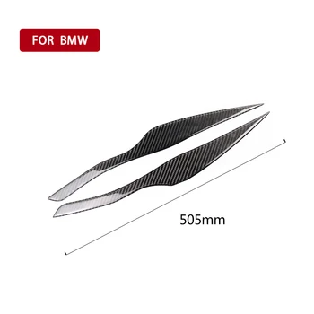 Carbon Fiber Car Headlights Eyebrows Eyelids Stickers For BMW E90 3 series 2005-2012
Carbon Fiber Car Headlights Eyebrows Eyelids Stickers For BMW E90 3 series 2005-2012