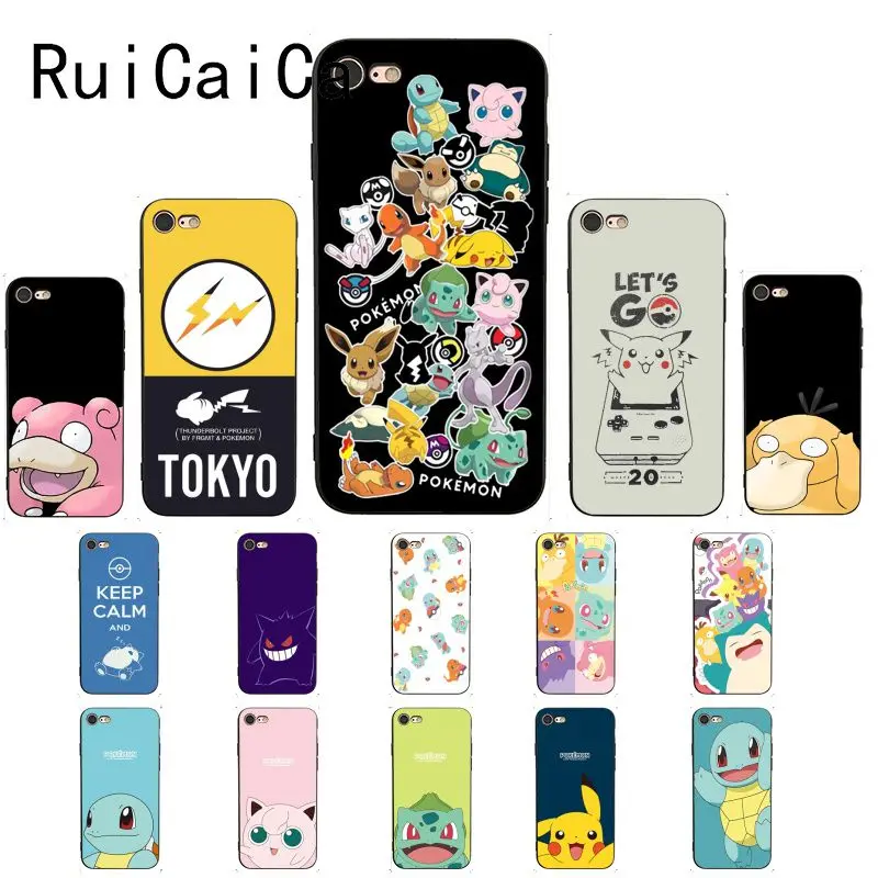 Ruicaica Pocket Monsters Pokemon Pikachu Pattern TPU Soft Phone Case for iPhone 8 7 6 6S 6Plus X XS MAX 5 5S SE XR Cover
Ruicaica Pocket Monsters Pokemon Pikachu Pattern TPU Soft Phone Case for iPhone 8 7 6 6S 6Plus X XS MAX 5 5S SE XR Cover