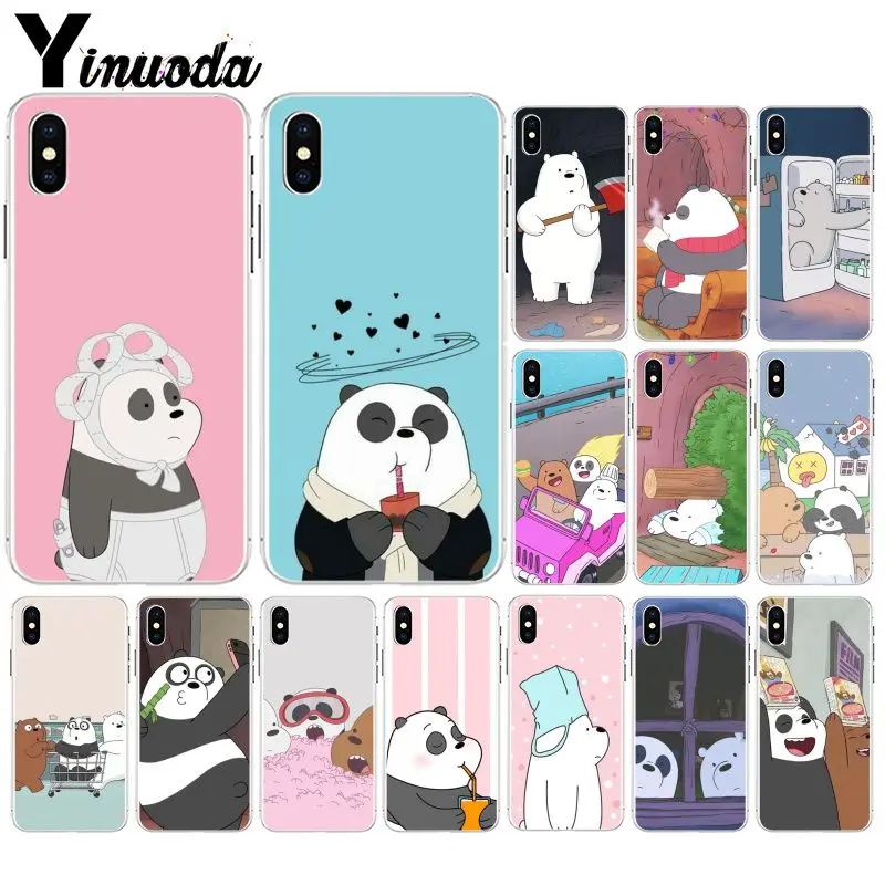 Yinuoda We Bare bears Pattern TPU Soft Phone Accessories Cell Phone Case for iPhone 8 7 6 6S Plus 5 5S SE XR X XS MAX
Yinuoda We Bare bears Pattern TPU Soft Phone Accessories Cell Phone Case for iPhone 8 7 6 6S Plus 5 5S SE XR X XS MAX