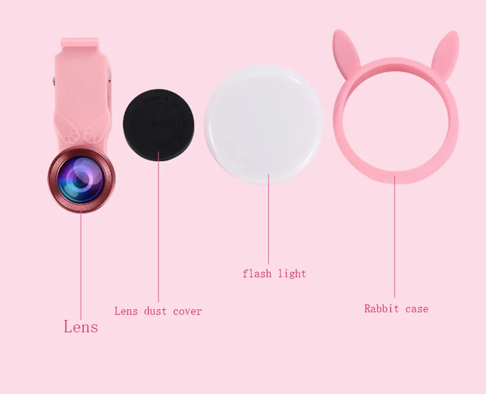 Flash Light For Phone Portable Selfie Ring Flash Led Fill Light Lamp Camera Photography Video Spotlight Adjustable Selfie 24 LED (3)