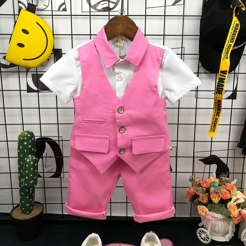 Boy Blue Black Green Pink Suit Wedding Clothes Shirt+Pants Kids Costume Stage Performance Host Show Boy Party Suits Size 90-140
Boy Blue Black Green Pink Suit Wedding Clothes Shirt+Pants Kids Costume Stage Performance Host Show Boy Party Suits Size 90-140