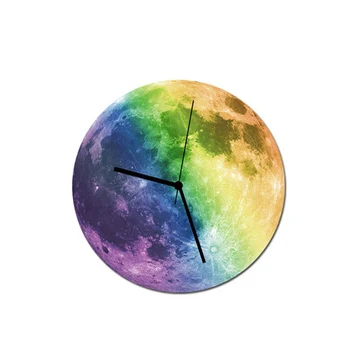 3D Romantic Moon Fluorescent Wall Clock Decoration Creative Romantic Mute Clock For Living Room Bedroom Removable Dark Glow 30cm
3D Romantic Moon Fluorescent Wall Clock Decoration Creative Romantic Mute Clock For Living Room Bedroom Removable Dark Glow 30cm