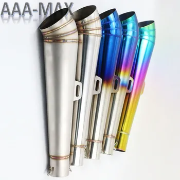 48.8MM 51MM Inlet Universal Exhaust Motorcycle GP Muffler Pipe Stainless Steel Fried Tube 125CC 150CC TX020
48.8MM 51MM Inlet Universal Exhaust Motorcycle GP Muffler Pipe Stainless Steel Fried Tube 125CC 150CC TX020