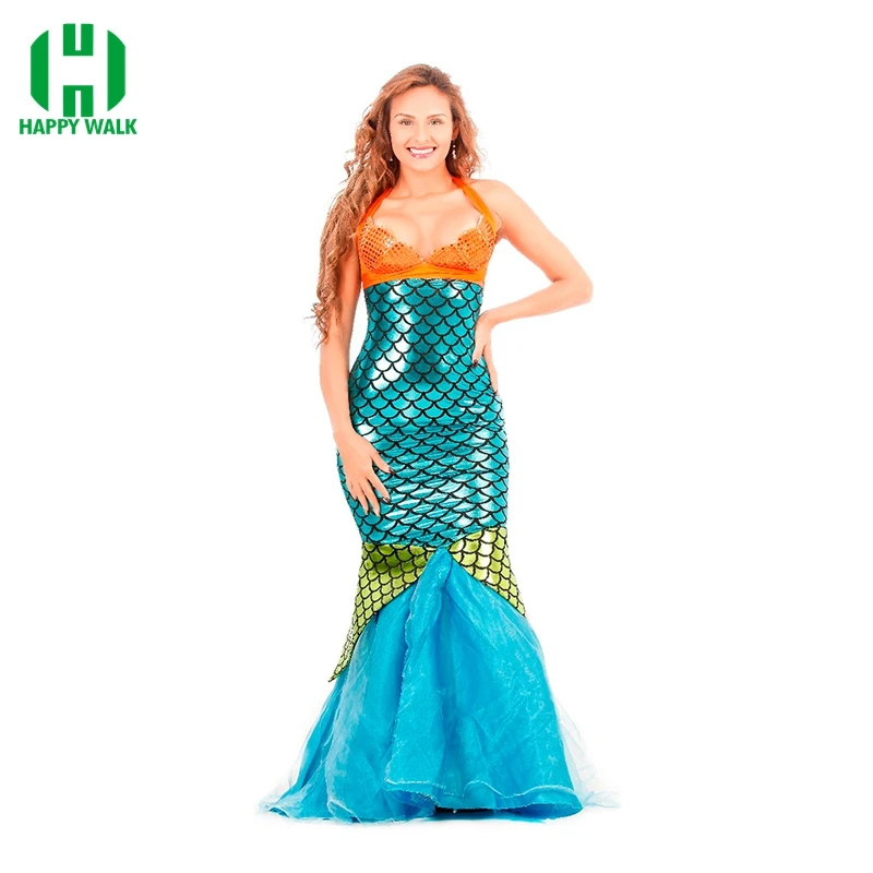Adult Women New Dress Mermaid Costumes Halloween Cosplay Dress Romantic Beauty Dress Sea Maid Sexy Dress Woman Cosplay Polyester
Adult Women New Dress Mermaid Costumes Halloween Cosplay Dress Romantic Beauty Dress Sea Maid Sexy Dress Woman Cosplay Polyester