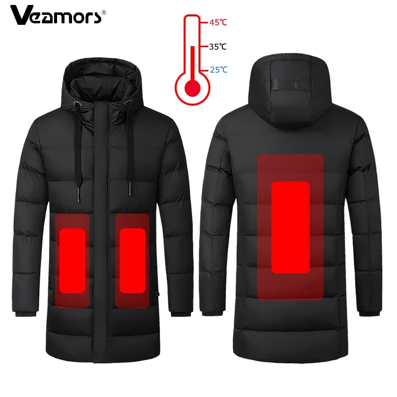 USB Heated Hiking Jackets For Men Women Keep Warm Hooded Down Cotton Overcoat Outdoor Sports Skiing Windproof Long Winter Jacket
USB Heated Hiking Jackets For Men Women Keep Warm Hooded Down Cotton Overcoat Outdoor Sports Skiing Windproof Long Winter Jacket