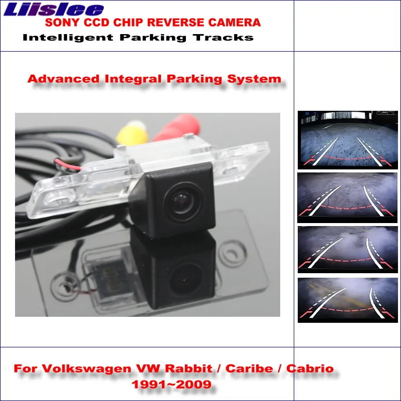 

Liislee Dynamic Guidance Rear Camera For Volkswagen VW Rabbit / Caribe / Cabrio 1991~2009 / HD Parking Intelligentized