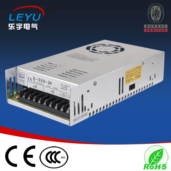 LEYU S-320-7.5 ac to dc single output power switching made in China 320w led driver with CE ROHS certificate
LEYU S-320-7.5 ac to dc single output power switching made in China 320w led driver with CE ROHS certificate