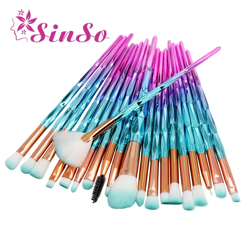 SinSo 10/20Pcs Unicorn Makeup Brushes Tools Set Powder Foundation Blush Kabuki Eye Shadow Lip Brush Kit Cosmetic Make Up Brushes
SinSo 10/20Pcs Unicorn Makeup Brushes Tools Set Powder Foundation Blush Kabuki Eye Shadow Lip Brush Kit Cosmetic Make Up Brushes