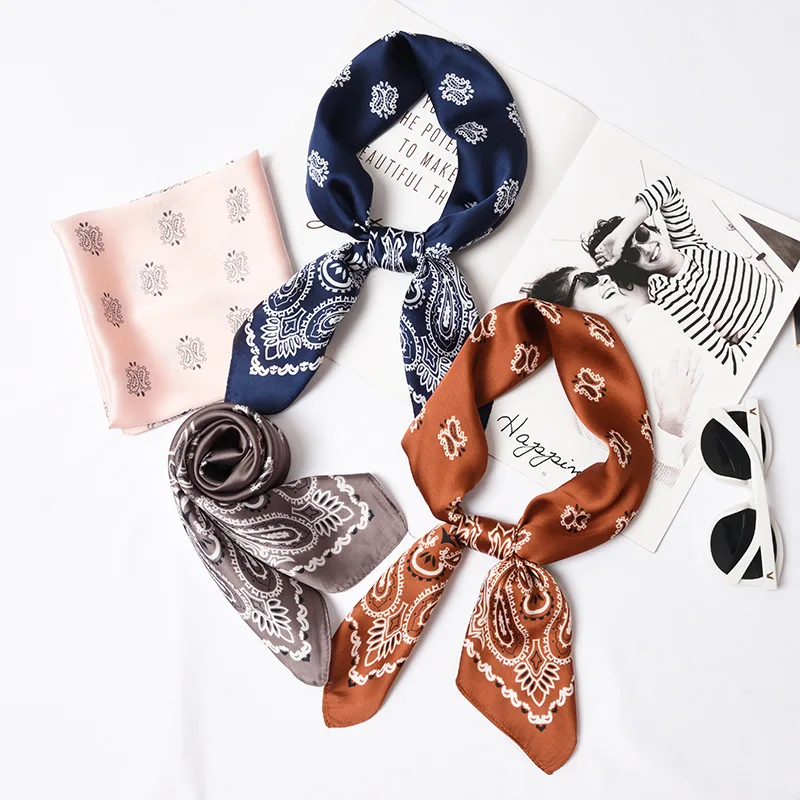 70*70cm Simulation Silk Small Square Scarf Female Decorative Small Scarf Professional Flight Attendant Business Scarf
70*70cm Simulation Silk Small Square Scarf Female Decorative Small Scarf Professional Flight Attendant Business Scarf