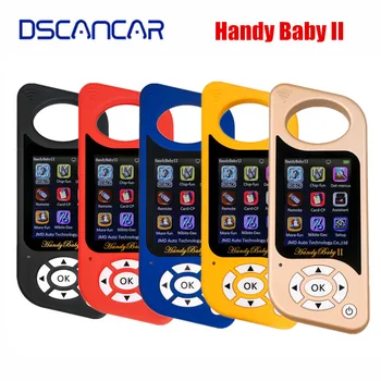 Handy Baby 2 II Key Programmer Hand-held Car Key Copy Key Programmer for 4D/46/48/G Chips English
Handy Baby 2 II Key Programmer Hand-held Car Key Copy Key Programmer for 4D/46/48/G Chips English