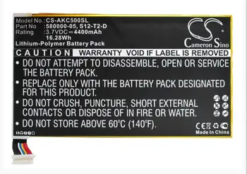 Cameron Sino 4400mah battery for AMAZON KC5 Kindle HDX 7.0 P48WVB4 26S1001-A1(1ICP4/82/138) 26S1005 26S1005-S 58-000055
Cameron Sino 4400mah battery for AMAZON KC5 Kindle HDX 7.0 P48WVB4 26S1001-A1(1ICP4/82/138) 26S1005 26S1005-S 58-000055