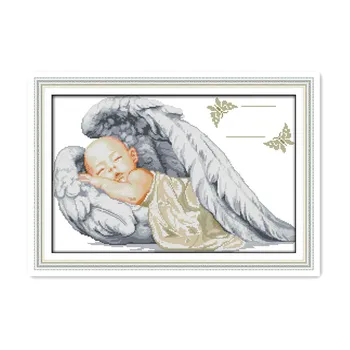 Little Angel Portrait Pattern Counted Printed on Canvas Joy Sunday Cross Stitch Kits 11CT 14CT DMC Needlework Set Embroidery Hot
Little Angel Portrait Pattern Counted Printed on Canvas Joy Sunday Cross Stitch Kits 11CT 14CT DMC Needlework Set Embroidery Hot