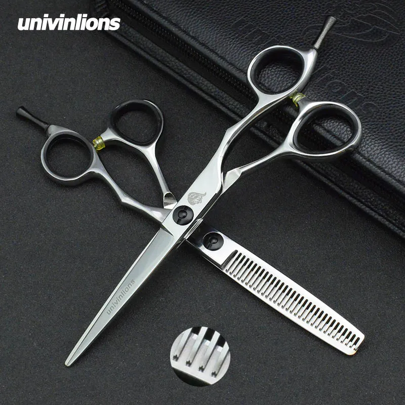 6" Japanese 440C professional hairdressing scissors kit salon hairstylist scissors barber shears set high quality haircut tools
6" Japanese 440C professional hairdressing scissors kit salon hairstylist scissors barber shears set high quality haircut tools