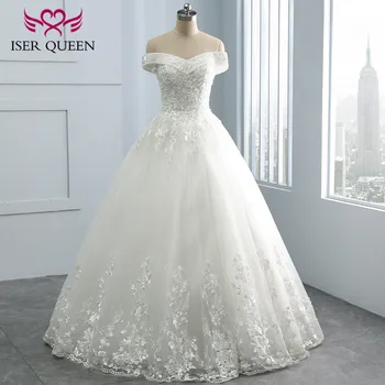 Vintage Embroidery A line Lace Wedding Dress Cap Sleeve V neck Sequin Pearls Beaded Plus Size mariage Wedding Dress WX0109
Vintage Embroidery A line Lace Wedding Dress Cap Sleeve V neck Sequin Pearls Beaded Plus Size mariage Wedding Dress WX0109