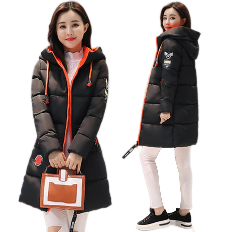 Plus Size M-3XL 2019 New Winter Jacket Female Parka Coat Long Down Jacket Long Hooded cotton Coat Jacket Women outerwear Feme
Plus Size M-3XL 2019 New Winter Jacket Female Parka Coat Long Down Jacket Long Hooded cotton Coat Jacket Women outerwear Feme