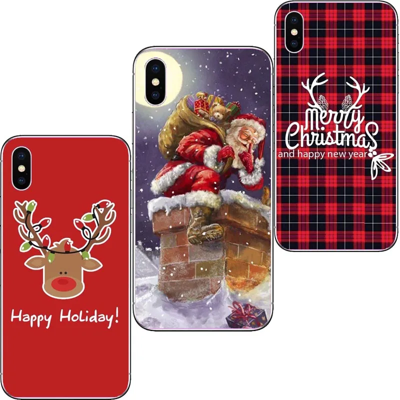 Merry Christmas Phone Case Cover For iphone 5s 5 se 6 6sPlus 7 7Plus 8 8Plus X Christmas gift Cover Capa Santa Claus Shell
Merry Christmas Phone Case Cover For iphone 5s 5 se 6 6sPlus 7 7Plus 8 8Plus X Christmas gift Cover Capa Santa Claus Shell
