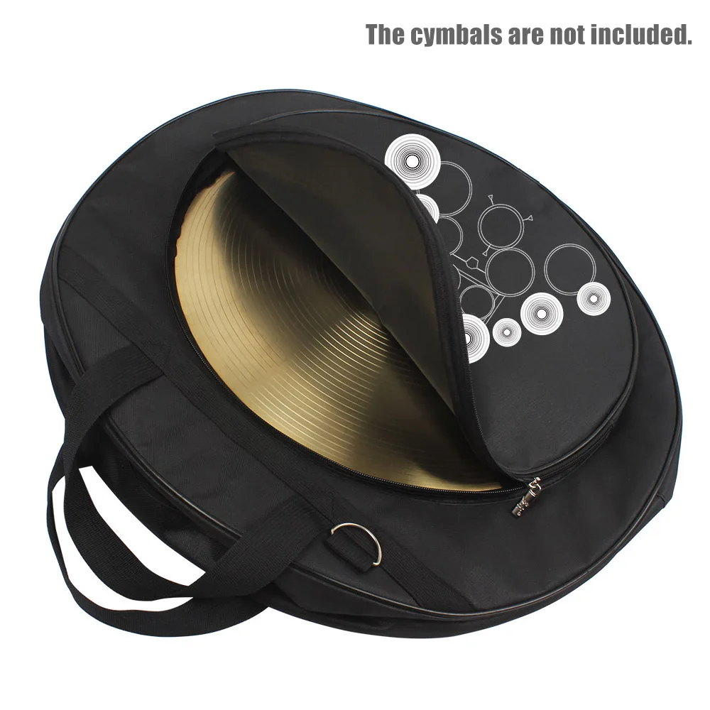 Cymbal Bag Backpack for 21 inch Cymbal Three Pockets with Removable Divider Shoulder Strap
Cymbal Bag Backpack for 21 inch Cymbal Three Pockets with Removable Divider Shoulder Strap