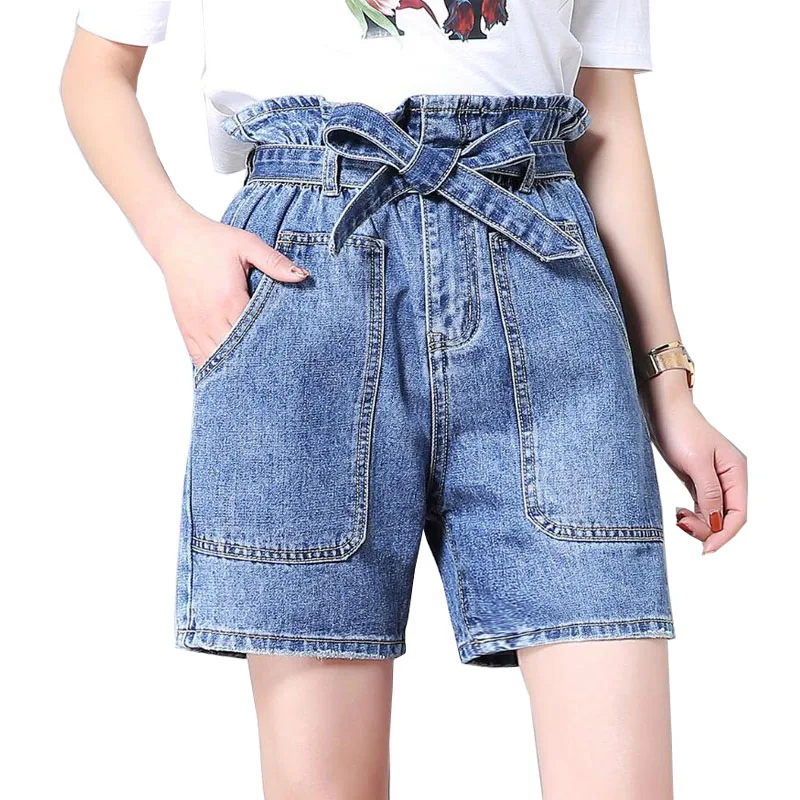LXUNYI Ladies High Waist Shorts Denim Summer 2019 New Korean Plus Size Wide leg Loose Casual Jeans Shorts Women Pocket Belt 8XL
LXUNYI Ladies High Waist Shorts Denim Summer 2019 New Korean Plus Size Wide leg Loose Casual Jeans Shorts Women Pocket Belt 8XL