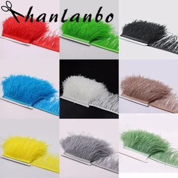 high quality wholesale 10meters Natural ostrich feather trims for skirt dress clothing sewing feather trimming
high quality wholesale 10meters Natural ostrich feather trims for skirt dress clothing sewing feather trimming