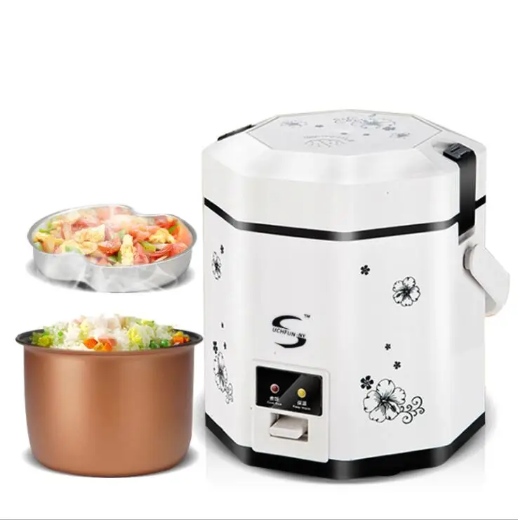 110V/220V Multifunction intelligent electric Mini rice cooker automatic rice cooker lunch box dish steamer 1.2L for 1-2 people
110V/220V Multifunction intelligent electric Mini rice cooker automatic rice cooker lunch box dish steamer 1.2L for 1-2 people