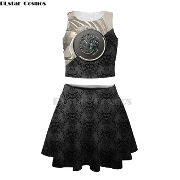 Game Of Thrones Fire and Blood Women's Ahegao 2 Piece Skirt Set Sexy Print tank top with short skirt Mini top Dancing suits
Game Of Thrones Fire and Blood Women's Ahegao 2 Piece Skirt Set Sexy Print tank top with short skirt Mini top Dancing suits